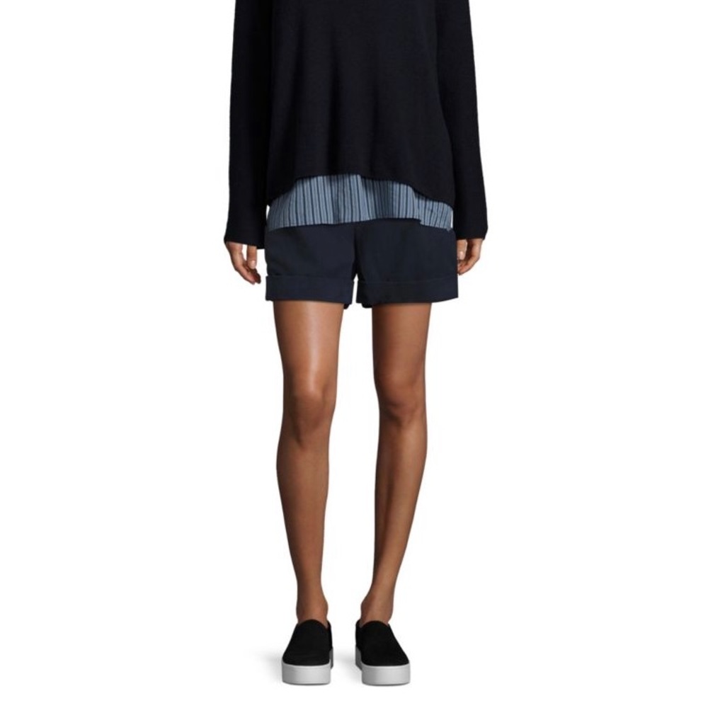 Vince slouchy rolled cuff shorts